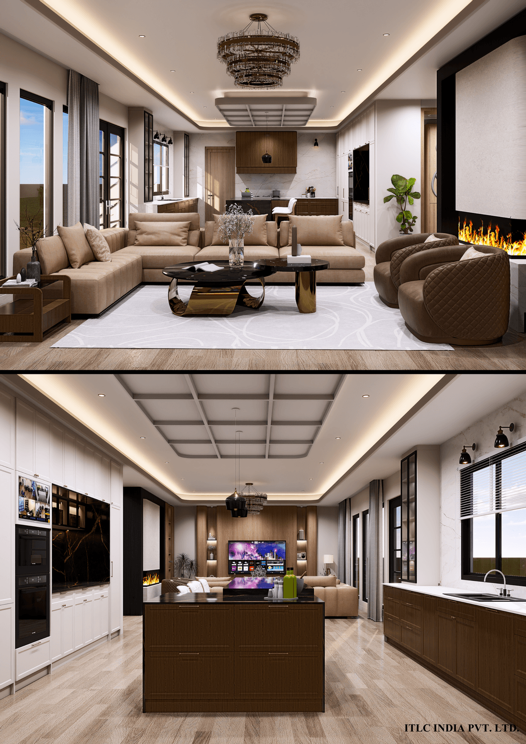 Luxury home with a pool