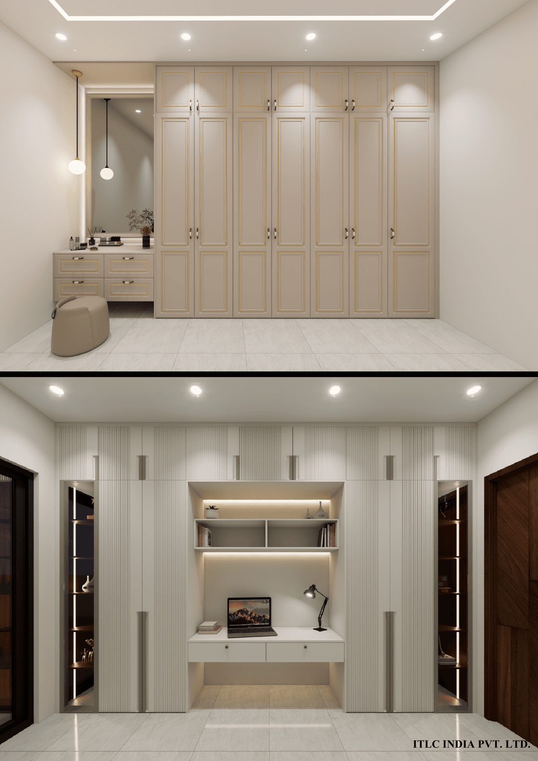 Bright and airy bedroom